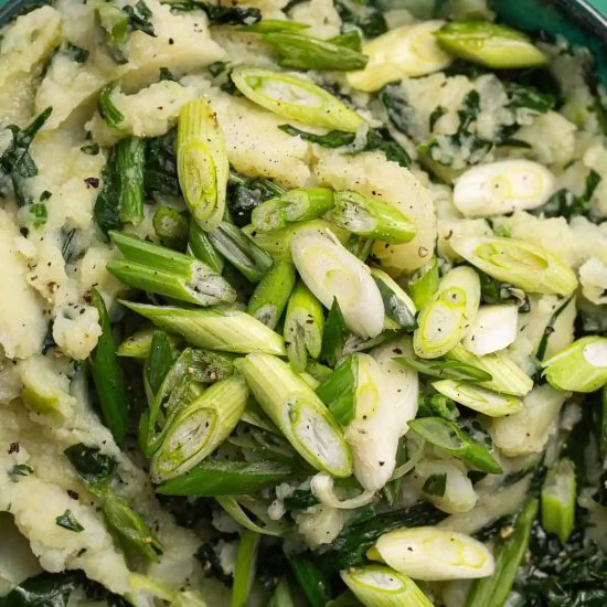 Vegetarian Irish Colcannon - Recipe photo by ImmigrantsTable
