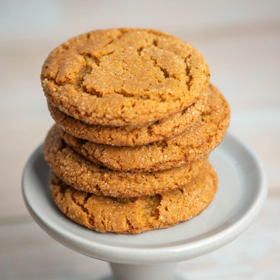 Chewy Ginger Molasses Cookies - Recipe photo by NextLevelBaker