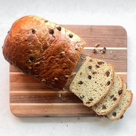 Chocolate Chip Brioche - Recipe photo by uglyducklingbakery