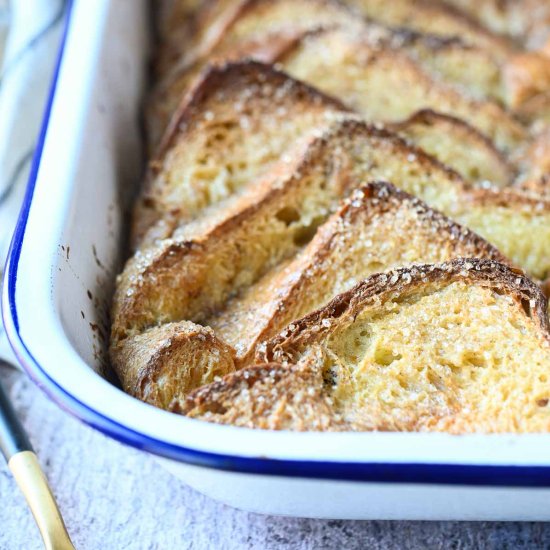 Baked Brioche French Toast - Recipe photo by brunchandbatter