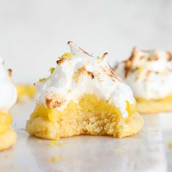 Lemon Meringue Pie Cookies - Recipe photo by elleandpear