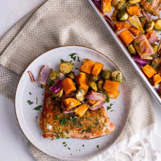 Sheet Pan Salmon and Veggies - Recipe photo by SuburbanSimplicity