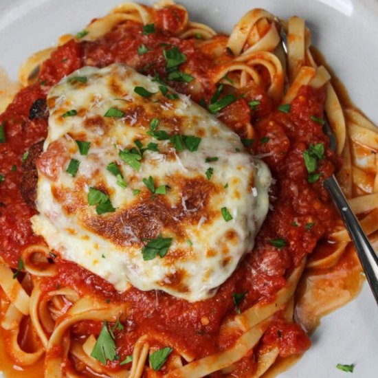 Chicken Parmesan For Two - Recipe photo by thecandidcooks