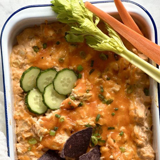 Hot and Spicy Buffalo Chicken Dip - Recipe photo by StyleandGrace