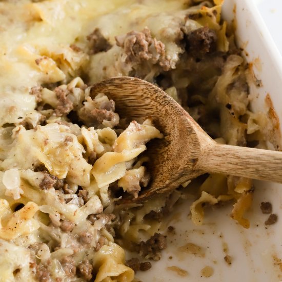 Sauerkraut Casserole - Recipe photo by thedarlingapron