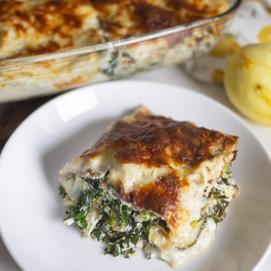 Pumpkin & Kale Lasagne - Recipe photo by Apinchofsaffron_Amsterdam