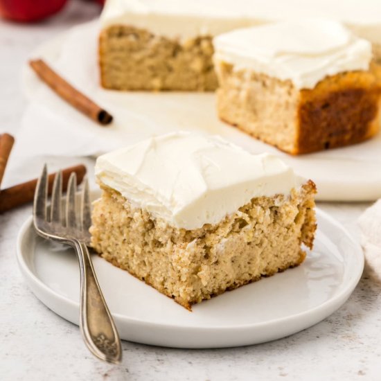 Applesauce Cake - Recipe photo by livingchirpy
