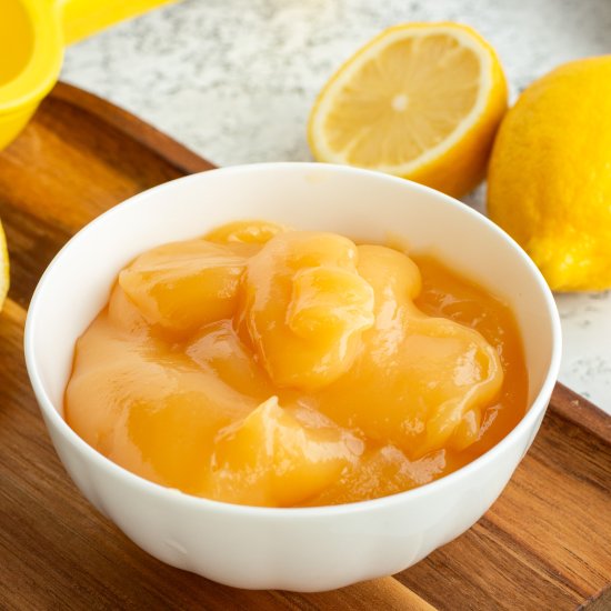5-Minute Microwave Lemon Curd - Recipe photo by faithlovechoc
