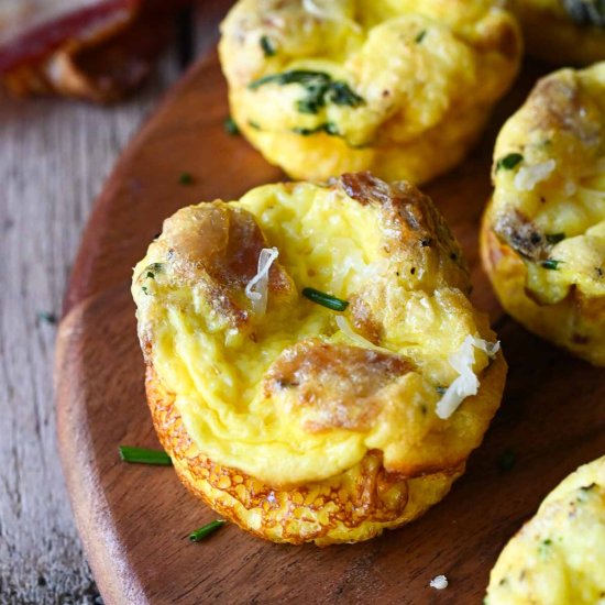 Buttermilk Bacon Egg Bites - Recipe photo by brunchandbatter