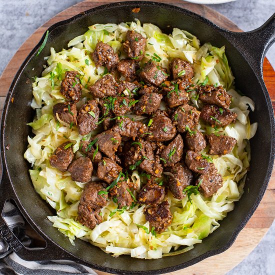 Garlic Butter Steak Bites - Recipe photo by IrenaMacri