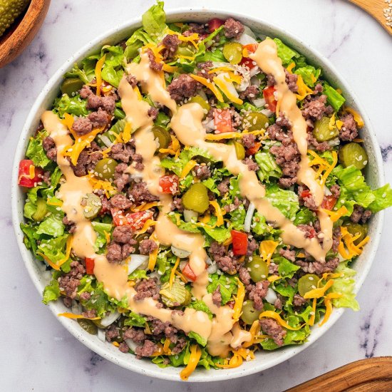Big Mac Salad - Recipe photo by IrenaMacri