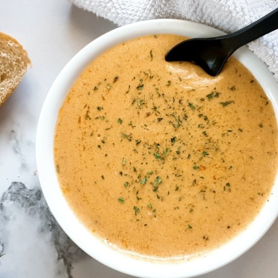 Easy Cajun Alfredo Sauce Recipe - Recipe photo by TheButteryFairytale