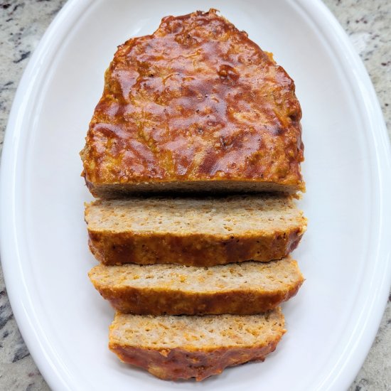 Slow Cooker BBQ Cheddar Meatloaf - Recipe photo by Flavorful Eats