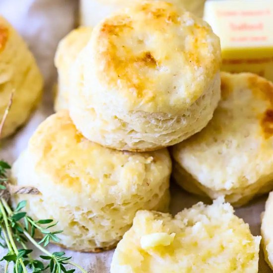 Flaky 5-Ingredient Biscuits - Recipe photo by SuburbanSimplicity