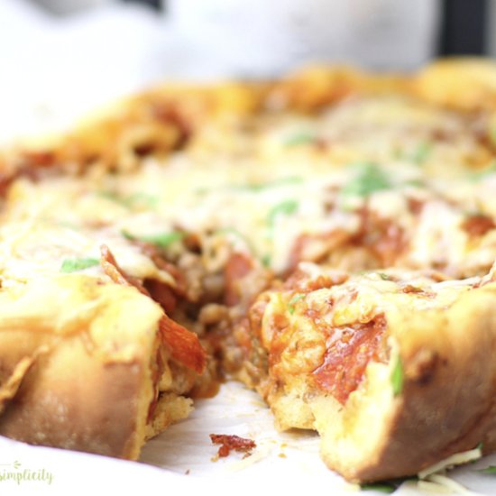 Crock Pot Pizza - Recipe photo by SuburbanSimplicity