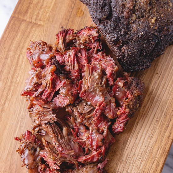 Smoked Beef Cheeks - Recipe photo by theonlinegrill