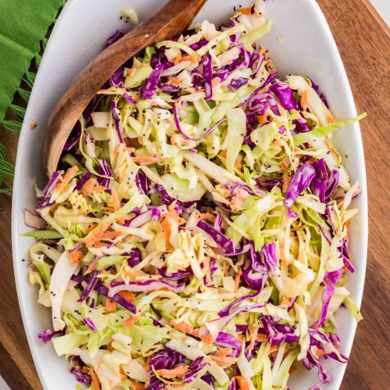 Cole Slaw with Poppyseed Dressing - Recipe photo by getonmyplate