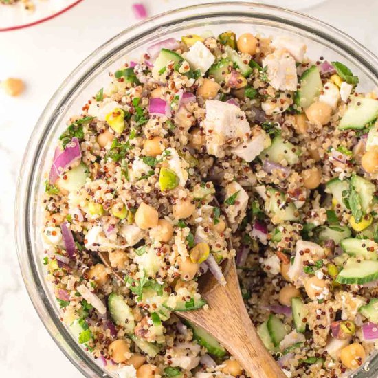 Jennifer Aniston Salad with Chicken - Recipe photo by getonmyplate