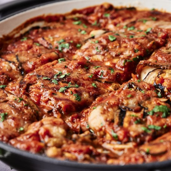 Easy Eggplant Casserole Recipe - Recipe photo by SplashofTaste