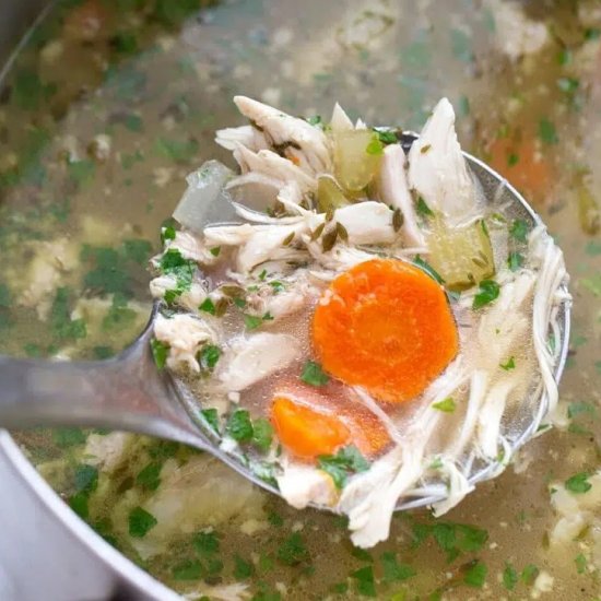 Best Homemade Chicken Soup Ever - Recipe photo by SuburbanSimplicity
