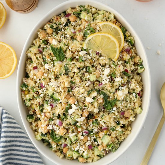 Quinoa Salad with Feta - Recipe photo by dashfordinner