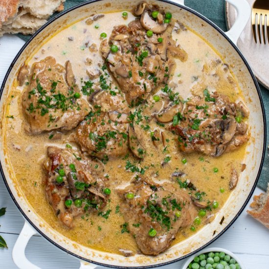 Chicken Fricassee - Recipe photo by Mytastywall