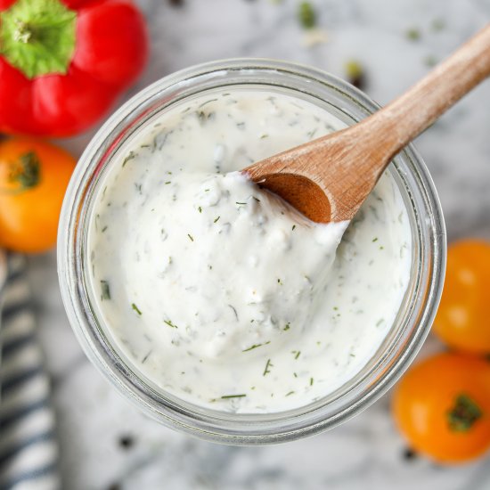 Greek Yogurt Ranch Dip and Dressing - Recipe photo by dashfordinner