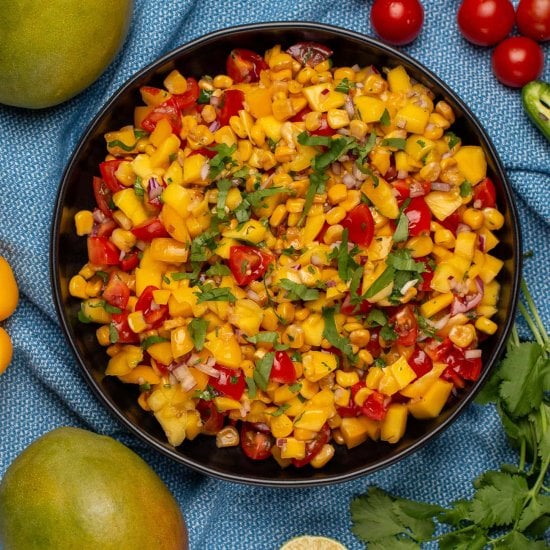 Corn Mango Salsa - Recipe photo by Mytastywall