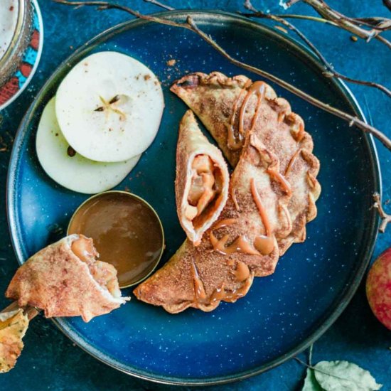 Dulce de Leche and Apple Empanadas - Recipe photo by A Latin Flair