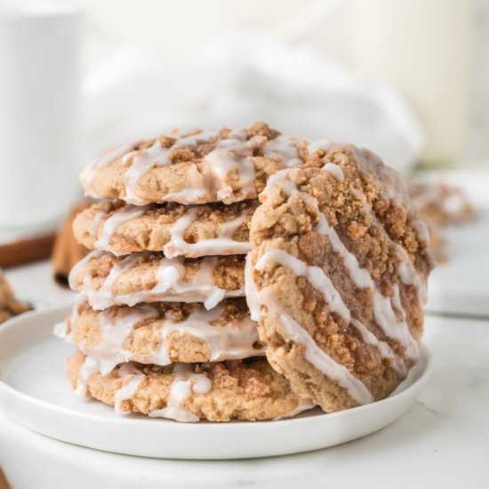 The Ultimate Coffee Cake Cookies - Recipe photo by Grits and Pinecones