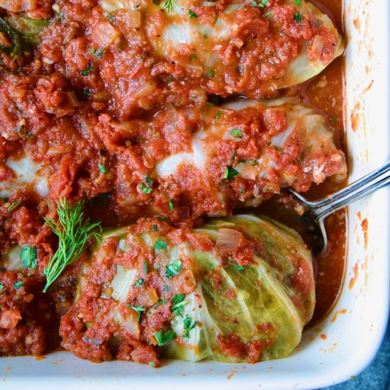 Polish Cabbage Rolls (Golumpki) - Recipe photo by fromachefskitchen
