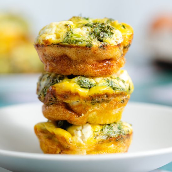 Zucchini Egg Muffins - Recipe photo by thehealthfulideas