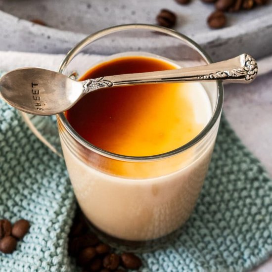 Coffee Panna Cotta - Recipe photo by sugarsaltmagic