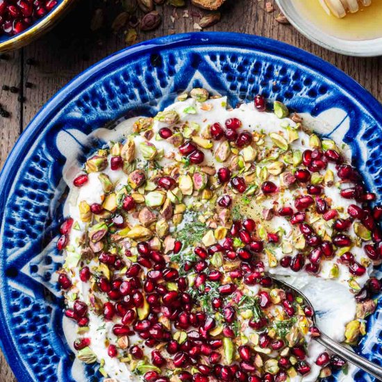 Whipped Goat Cheese Dip - Recipe photo by nimpairings