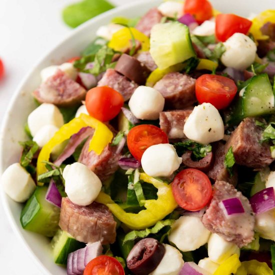 Chopped Italian Salad - Recipe photo by getonmyplate