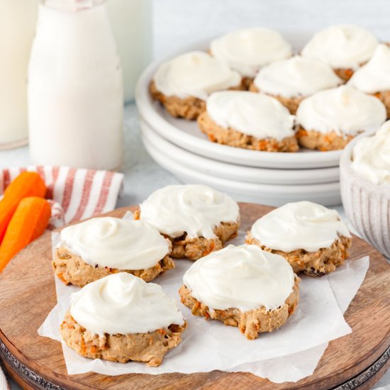 Carrot Cake Cookies - Recipe photo by LittleChefWithin
