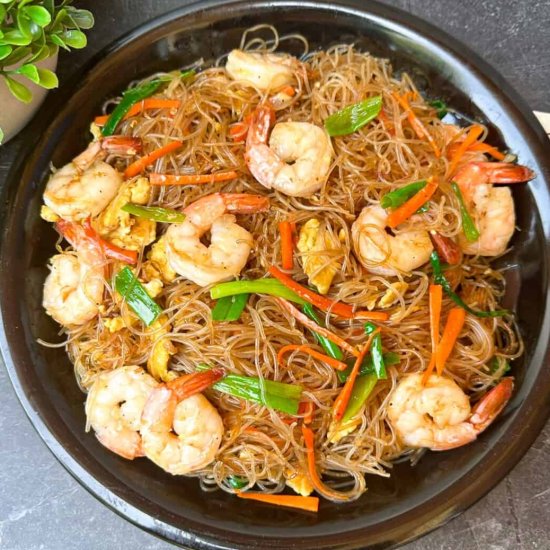 Easy Shrimp Mei Fun Recipe - Recipe photo by sassychopsticks9