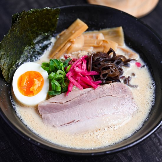 10 Minute Cheat Tonkotsu Ramen - Recipe photo by Sudachi Recipes
