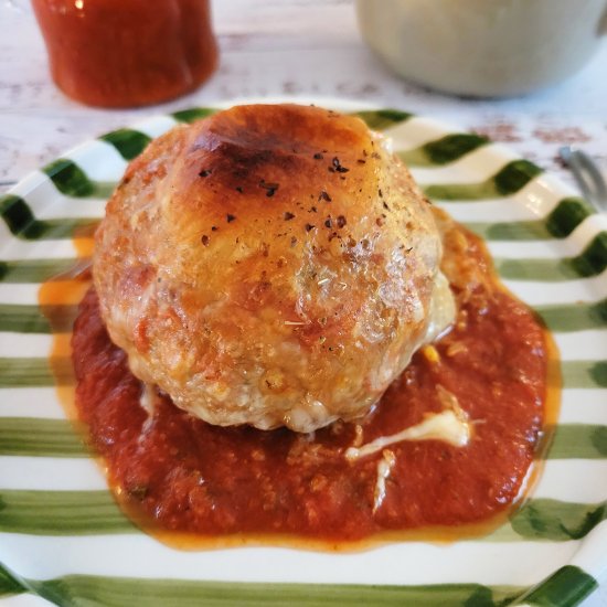 Mini Chicken and Parmesan Meatloaf - Recipe photo by Maca Meillon
