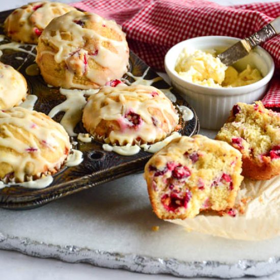 Cranberry Orange Muffins - Recipe photo by thisishowicook