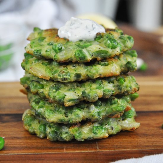Crispy Spanish Pea Fritters - Recipe photo by Spain on a Fork
