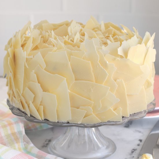 White Chocolate Layer Cake - Recipe photo by eileen.baking-sense
