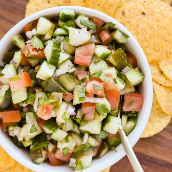 Pickle de Gallo - Recipe photo by thedarlingapron