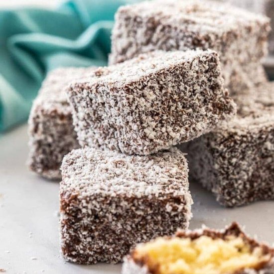 Classic Australian Lamingtons - Recipe photo by sugarsaltmagic