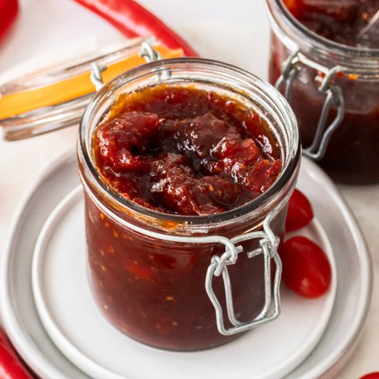 Tomato Chilli Jam - Recipe photo by sugarsaltmagic