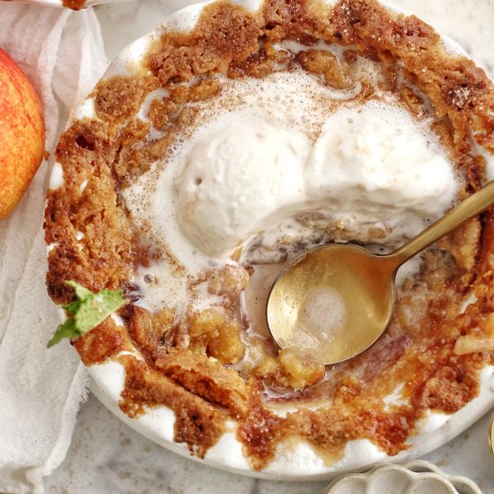 Snickerdoodle Apple Cobbler for Two - Recipe photo by Ereese