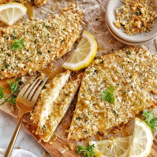 Honey Mustard Crusted Chicken - Recipe photo by Ereese