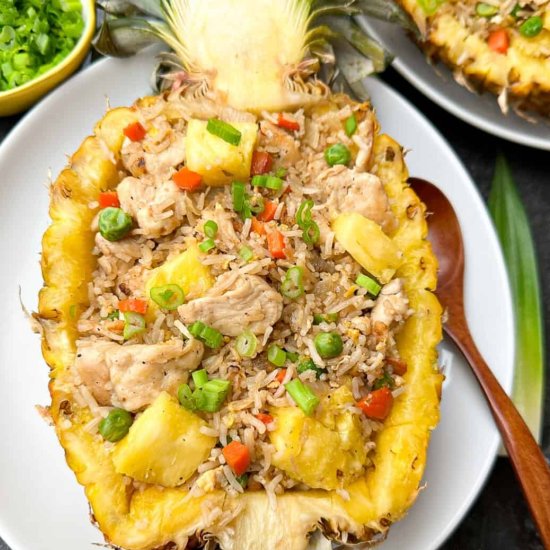Pineapple Chicken Fried Rice - Recipe photo by sassychopsticks9