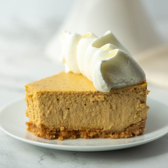 Pumpkin Spice Cheesecake - Recipe photo by NextLevelBaker