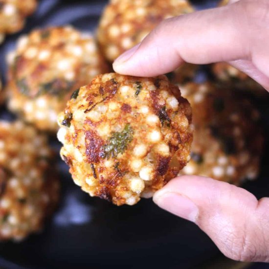 Sabudana Appe - Recipe photo by kushigalu